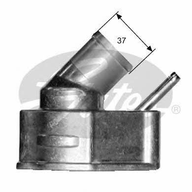 Gates TH14992G1 Thermostat, coolant TH14992G1: Buy near me in Poland at 2407.PL - Good price!