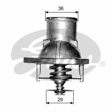 Gates TH15192G1 Thermostat housing TH15192G1: Buy near me in Poland at 2407.PL - Good price!