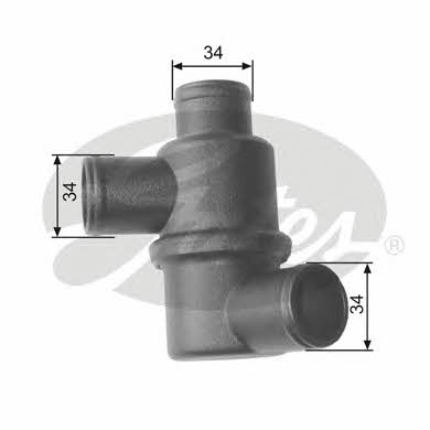 Gates TH15480 Thermostat, coolant TH15480: Buy near me in Poland at 2407.PL - Good price!