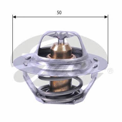Gates TH23383G1 Thermostat, coolant TH23383G1: Buy near me in Poland at 2407.PL - Good price!