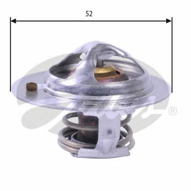 Gates TH24485G1 Thermostat, coolant TH24485G1: Buy near me in Poland at 2407.PL - Good price!