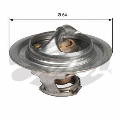Gates TH25276G1 Thermostat, coolant TH25276G1: Buy near me in Poland at 2407.PL - Good price!