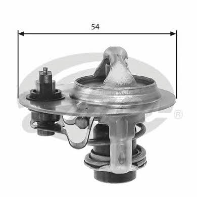 Gates TH26785G1 Thermostat, coolant TH26785G1: Buy near me in Poland at 2407.PL - Good price!