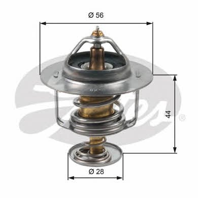 Gates TH30282G1 Thermostat, coolant TH30282G1: Buy near me in Poland at 2407.PL - Good price!