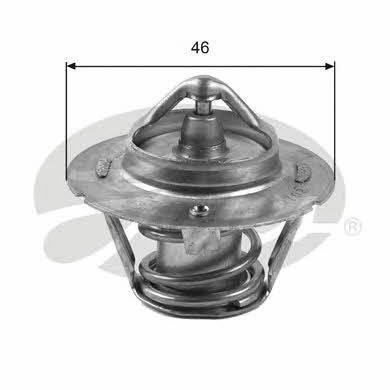 Gates TH30491G1 Thermostat, coolant TH30491G1: Buy near me in Poland at 2407.PL - Good price!