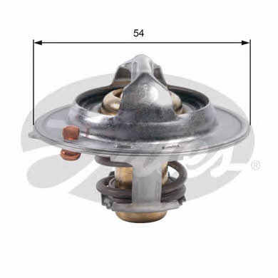 Gates TH45385G1 Thermostat, coolant TH45385G1: Buy near me in Poland at 2407.PL - Good price!