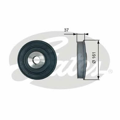 Gates TVD1002 Pulley crankshaft TVD1002: Buy near me at 2407.PL in Poland at an Affordable price!
