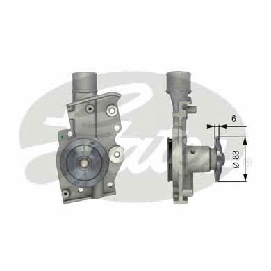 Gates WP0042 Water pump WP0042: Buy near me in Poland at 2407.PL - Good price!