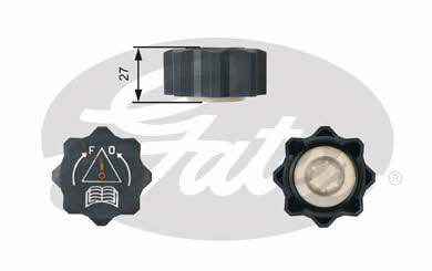 Gates RC210 Radiator caps RC210: Buy near me at 2407.PL in Poland at an Affordable price!