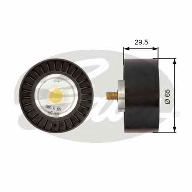 Gates T36081 V-ribbed belt tensioner (drive) roller T36081: Buy near me in Poland at 2407.PL - Good price!