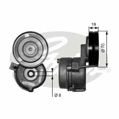 Gates T38558 Belt tightener T38558: Buy near me in Poland at 2407.PL - Good price!