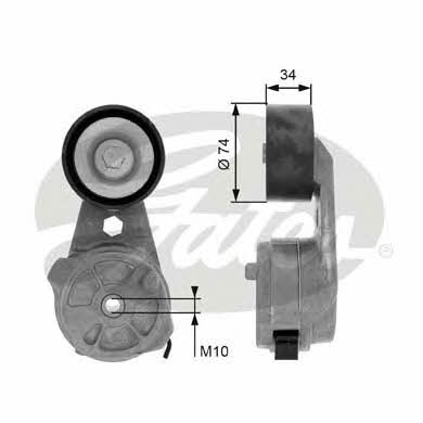 Gates T38601 Belt tightener T38601: Buy near me in Poland at 2407.PL - Good price!