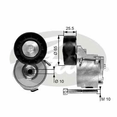 Gates V-ribbed belt tensioner (drive) roller – price 134 PLN