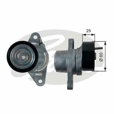 Gates V-ribbed belt tensioner (drive) roller – price 141 PLN