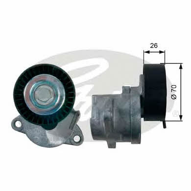 Gates T39164 V-ribbed belt tensioner (drive) roller T39164: Buy near me at 2407.PL in Poland at an Affordable price!