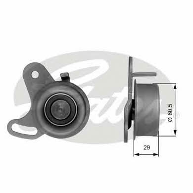 Gates T41037 Tensioner pulley, timing belt T41037: Buy near me in Poland at 2407.PL - Good price!
