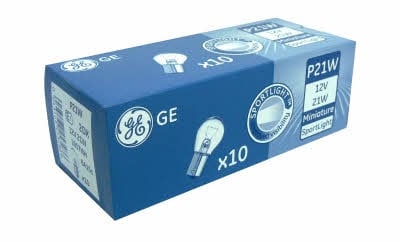 General Electric 45348 Glow bulb P21W 12V 21W 45348: Buy near me in Poland at 2407.PL - Good price!