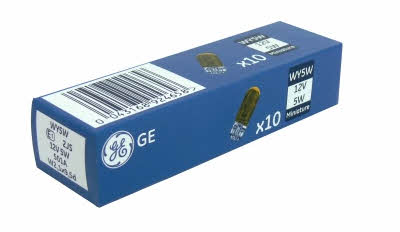 General Electric 21512 Glow bulb yellow WY5W 12V 5W 21512: Buy near me in Poland at 2407.PL - Good price!