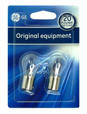 General Electric 35931 Glow bulb P21/4W 12V 21/4W 35931: Buy near me in Poland at 2407.PL - Good price!