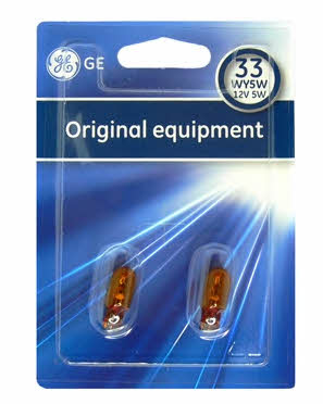 General Electric 90199 Glow bulb yellow WY5W 12V 5W 90199: Buy near me in Poland at 2407.PL - Good price!