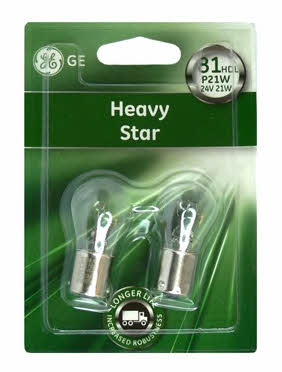 General Electric 99604 Glow bulb P21W 24V 21W 99604: Buy near me in Poland at 2407.PL - Good price!