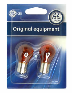 General Electric 17133 Glow bulb yellow PY21W 12V 21W 17133: Buy near me in Poland at 2407.PL - Good price!