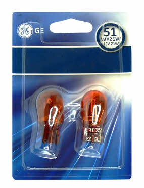 General Electric 76091 Glow bulb yellow WY21W 12V 21W 76091: Buy near me in Poland at 2407.PL - Good price!