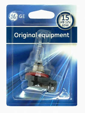 Halogenlampe 12V H9 65W General Electric 18256