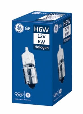 General Electric 38849 Glow bulb H6W 12V 6W 38849: Buy near me in Poland at 2407.PL - Good price!