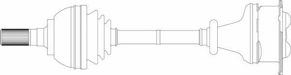 General ricambi FI3015 Drive shaft FI3015: Buy near me in Poland at 2407.PL - Good price!