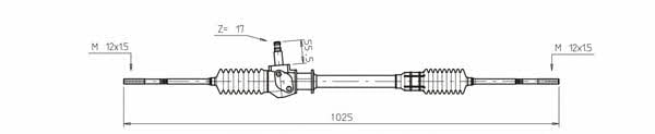 General ricambi FI4016 Steering rack without power steering FI4016: Buy near me in Poland at 2407.PL - Good price!