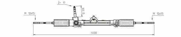 General ricambi FI4111 Steering rack without power steering FI4111: Buy near me at 2407.PL in Poland at an Affordable price!