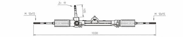General ricambi FI4112 Steering rack without power steering FI4112: Buy near me in Poland at 2407.PL - Good price!