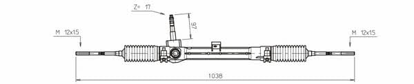 General ricambi FI4114 Steering rack without power steering FI4114: Buy near me at 2407.PL in Poland at an Affordable price!