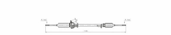 General ricambi FO4012 Steering rack without power steering FO4012: Buy near me in Poland at 2407.PL - Good price!