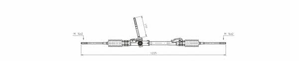 General ricambi FO4020 Рульова рейка без ГПК FO4020: Приваблива ціна - Купити у Польщі на 2407.PL!