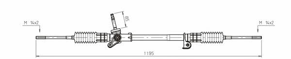 General ricambi FO4023 Steering rack without power steering FO4023: Buy near me in Poland at 2407.PL - Good price!