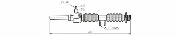 General ricambi AR4003 Steering Gear AR4003: Buy near me in Poland at 2407.PL - Good price!