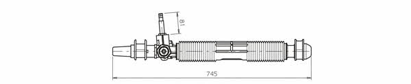 General ricambi OP4036 Steering rack without power steering OP4036: Buy near me in Poland at 2407.PL - Good price!