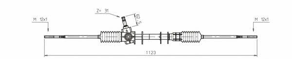 General ricambi SK4002 Рульова рейка без ГПК SK4002: Приваблива ціна - Купити у Польщі на 2407.PL!