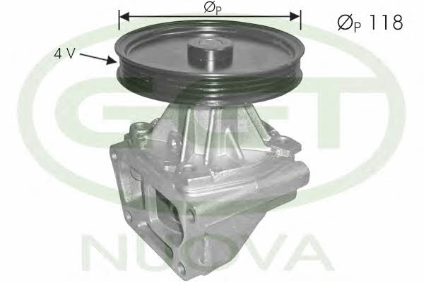 GGT PA10525 Water pump PA10525: Buy near me in Poland at 2407.PL - Good price!