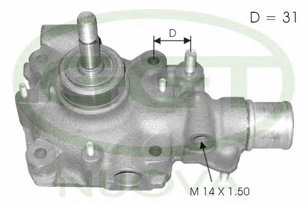 GGT PA10639 Water pump PA10639: Buy near me in Poland at 2407.PL - Good price!