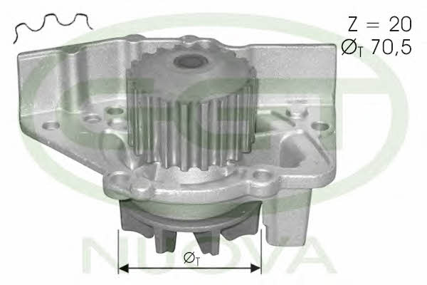 GGT PA12048 Water pump PA12048: Buy near me in Poland at 2407.PL - Good price!