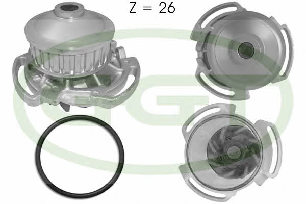 GGT PA10141 Water pump PA10141: Buy near me in Poland at 2407.PL - Good price!
