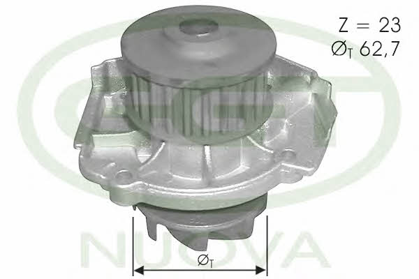 GGT PA12360 Water pump PA12360: Buy near me in Poland at 2407.PL - Good price!