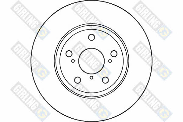 Girling 6049395 Innenbelüftete Bremsscheibe vorne 6049395: Kaufen Sie zu einem guten Preis in Polen bei 2407.PL!