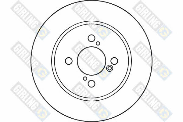 Girling 6061224 Brake disc 6061224: Buy near me at 2407.PL in Poland at an Affordable price!