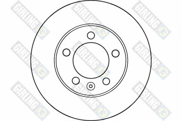 Girling 6061315 Front brake disc ventilated 6061315: Buy near me in Poland at 2407.PL - Good price!
