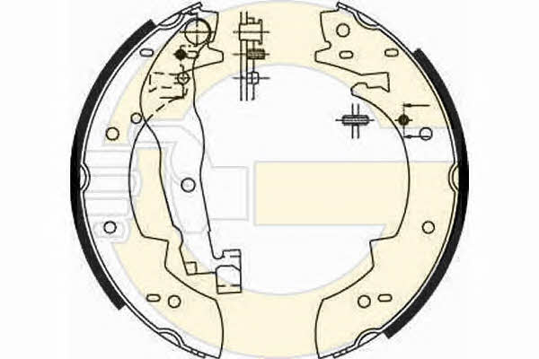 Girling 5161901 Колодки гальмівні барабанні, комплект 5161901: Купити у Польщі - Добра ціна на 2407.PL!