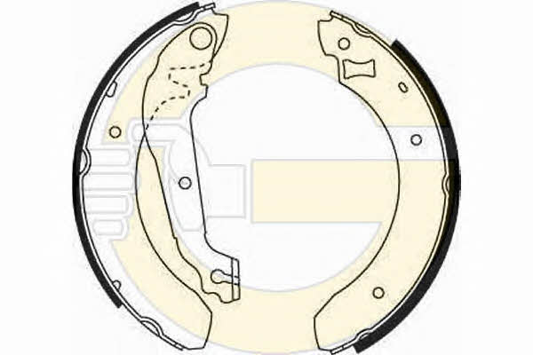 Girling 5162071 Колодки тормозные барабанные, комплект 5162071: Отличная цена - Купить в Польше на 2407.PL!